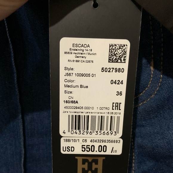 Escada Jeans - Picture 7 of 7